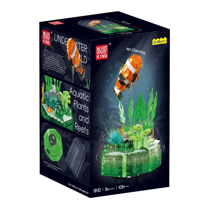 Clownfish Music Box – Mould King 10102 building set – retail box