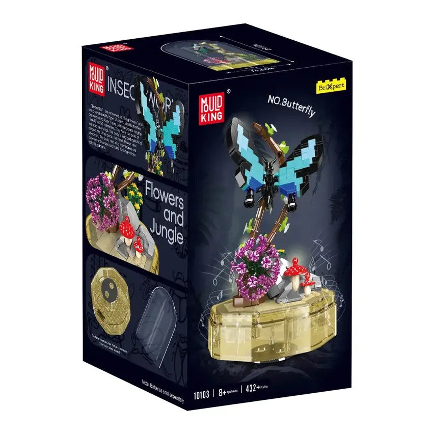 Butterfly Music Box – Mould King 10103 building set – retail box