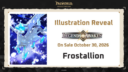 Frostallion – Palworld OFFICIAL CARD GAME Legends Awaken – official illustration reveal