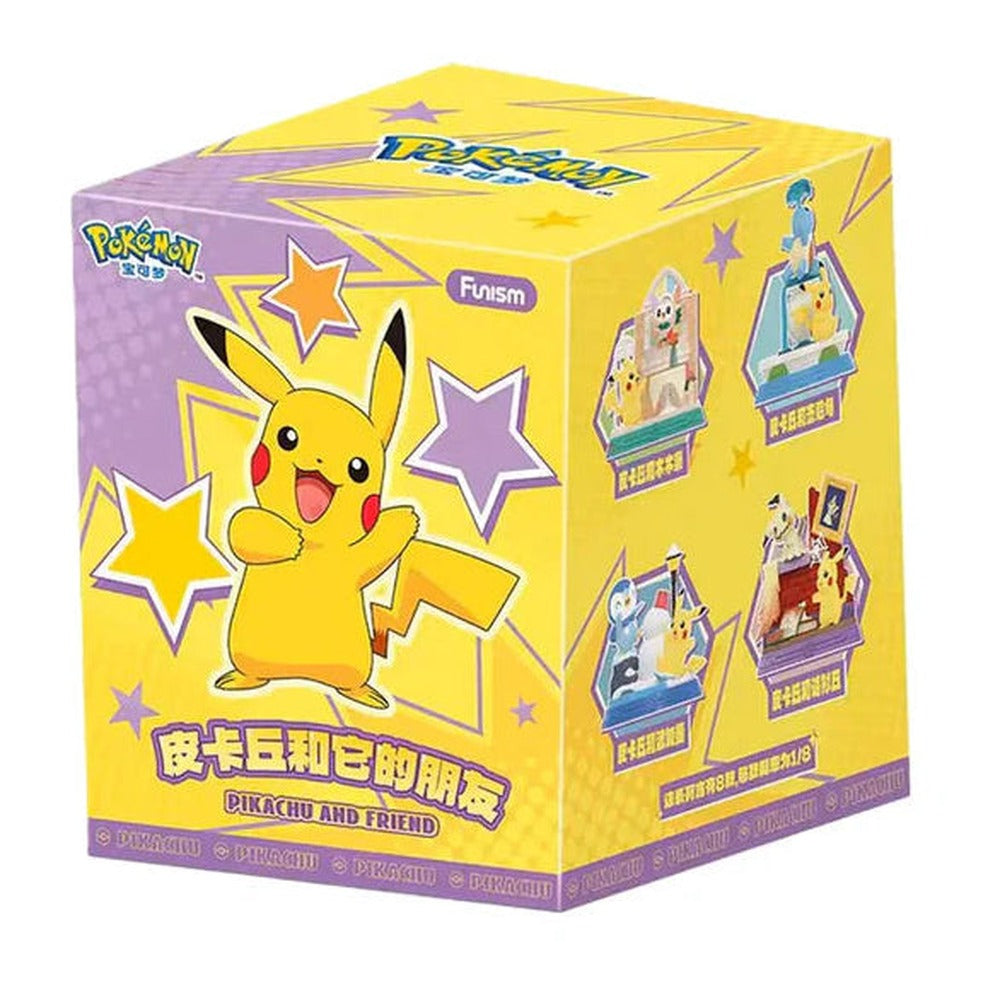 Funism Pokémon Pikachu and Friend Series blind box in Chinese-language packaging (皮卡丘和它的朋友)