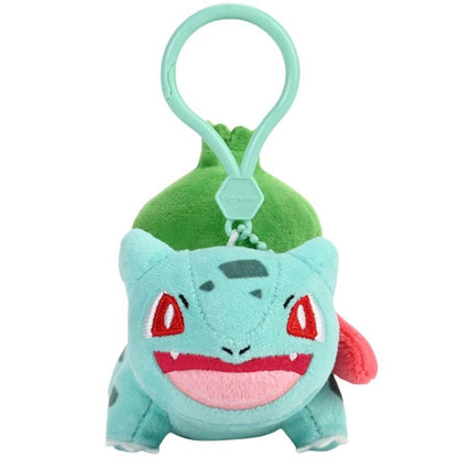 Bulbasaur – Potdemiel Pokémon heart plush keychain – front view