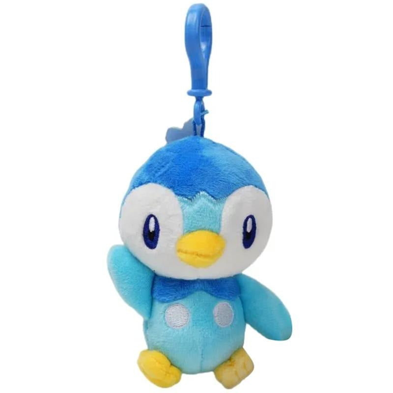 Piplup – Potdemiel Pokémon plush keychain – front view