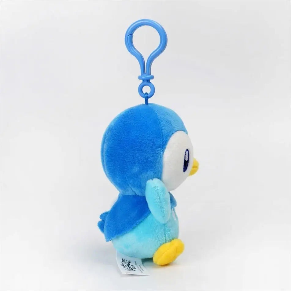 Piplup – Potdemiel Pokémon plush keychain – side view