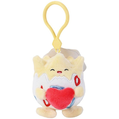 Togepi – Potdemiel Pokémon heart plush keychain – front view