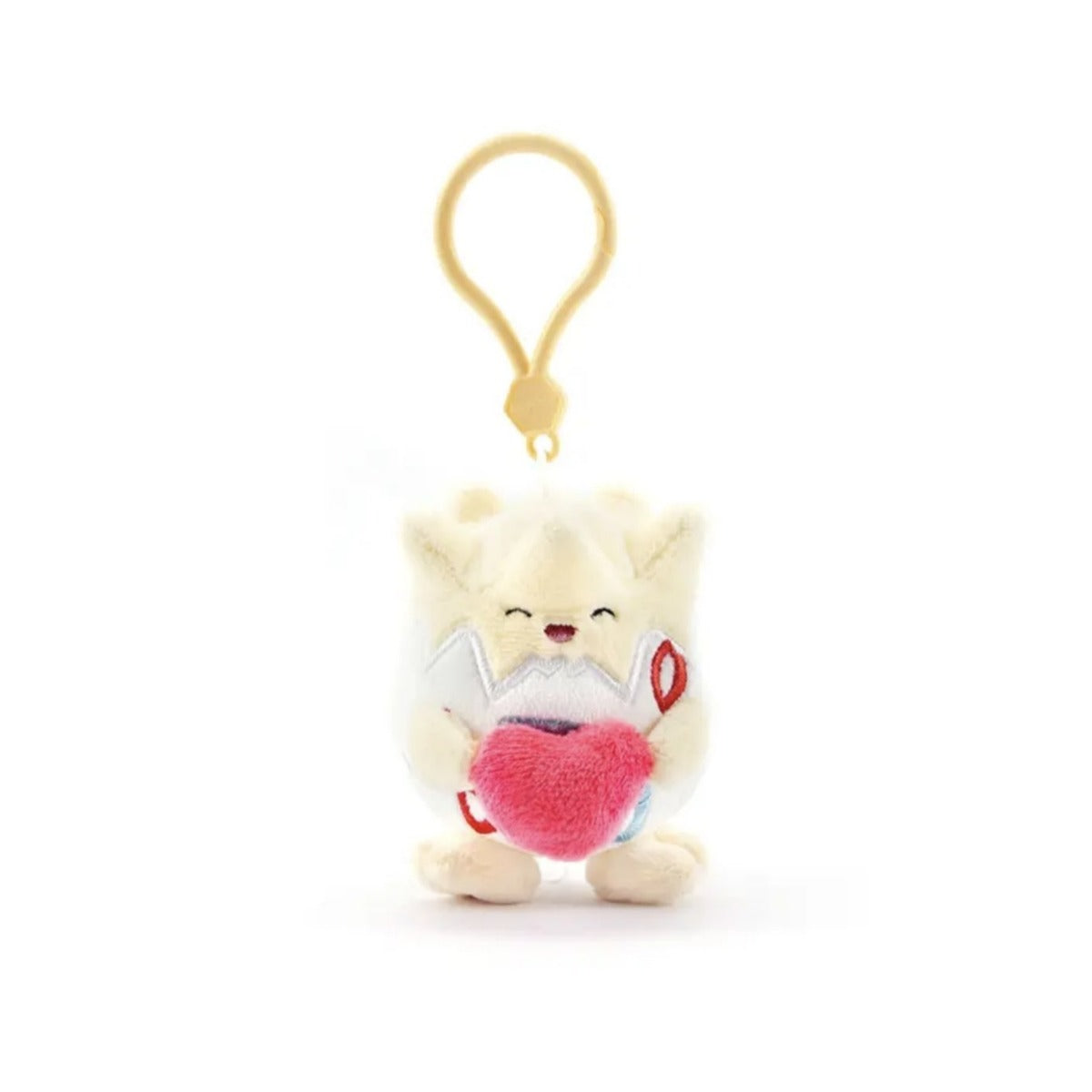 Potdemiel Pokémon Togepi Heart plush keychain – front