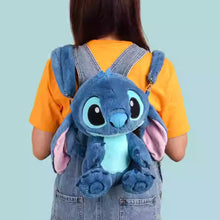 Stitch – Potdemiel Disney plush doll backpack – worn as a backpack