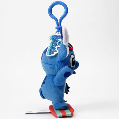 Stitch – Potdemiel Disney plush keychain – side view