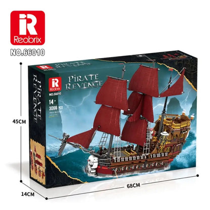 Pirate Revenge Ship – Reobrix 66010 building set – retail box