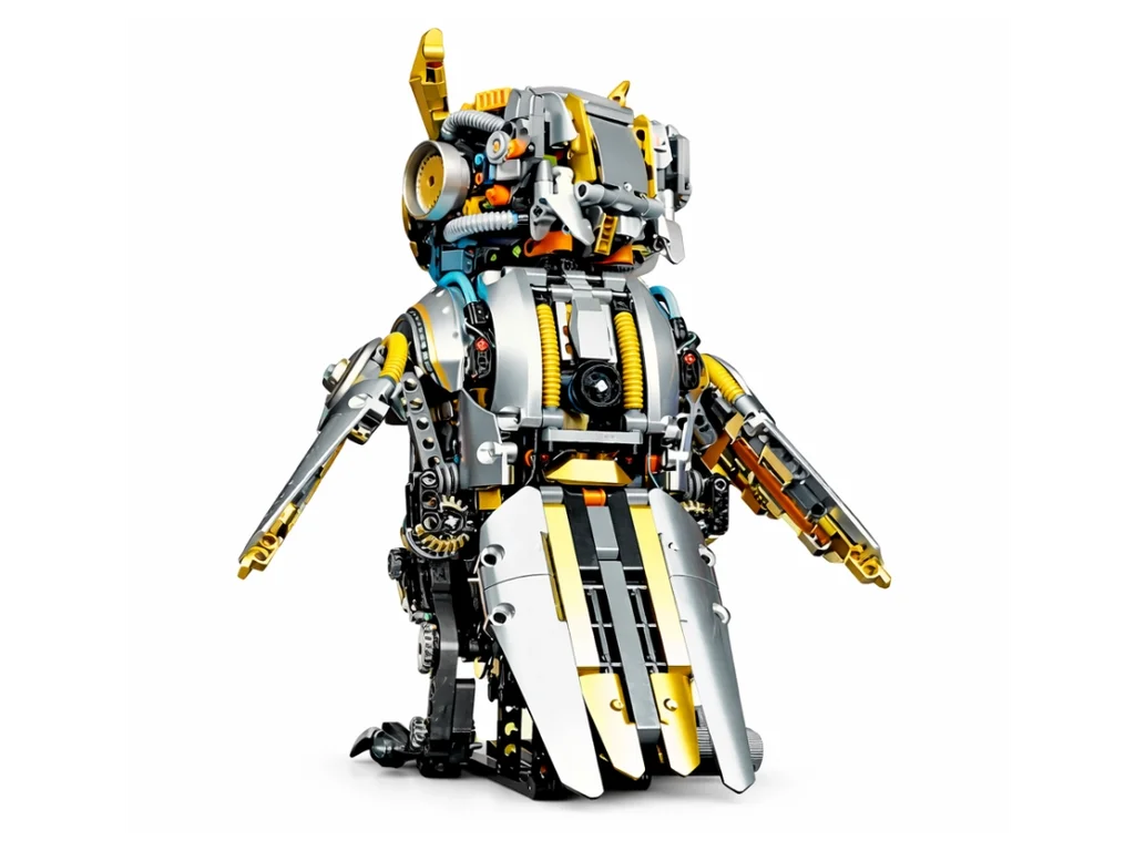 MJI 13094 Mechanical Cyber Owl – 1,296-Piece Motorised Light-Up Building Set