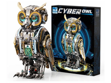 MJI 13094 Mechanical Cyber Owl – 1,296-Piece Motorised Light-Up Building Set