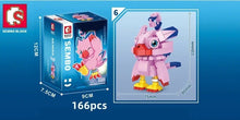 Biyomon – Sembo 609314 building set – box and model with dimensions