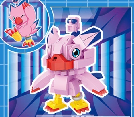 Biyomon – Sembo 609314 building set – model on the series card