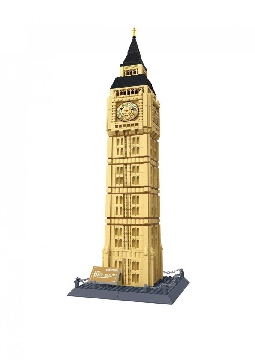Big Ben – WANGE 5216 architecture building set – assembled Big Ben clock tower