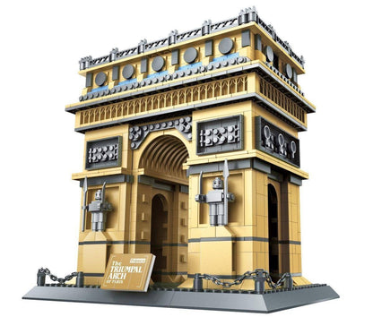 Arc de Triomphe – WANGE 5223 architecture building set – assembled Arc de Triomphe