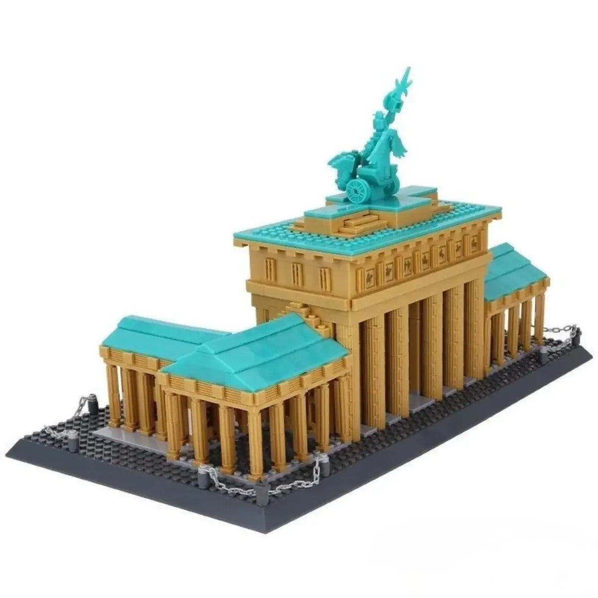 Brandenburg Gate – WANGE 6211 architecture building set – assembled Brandenburg Gate