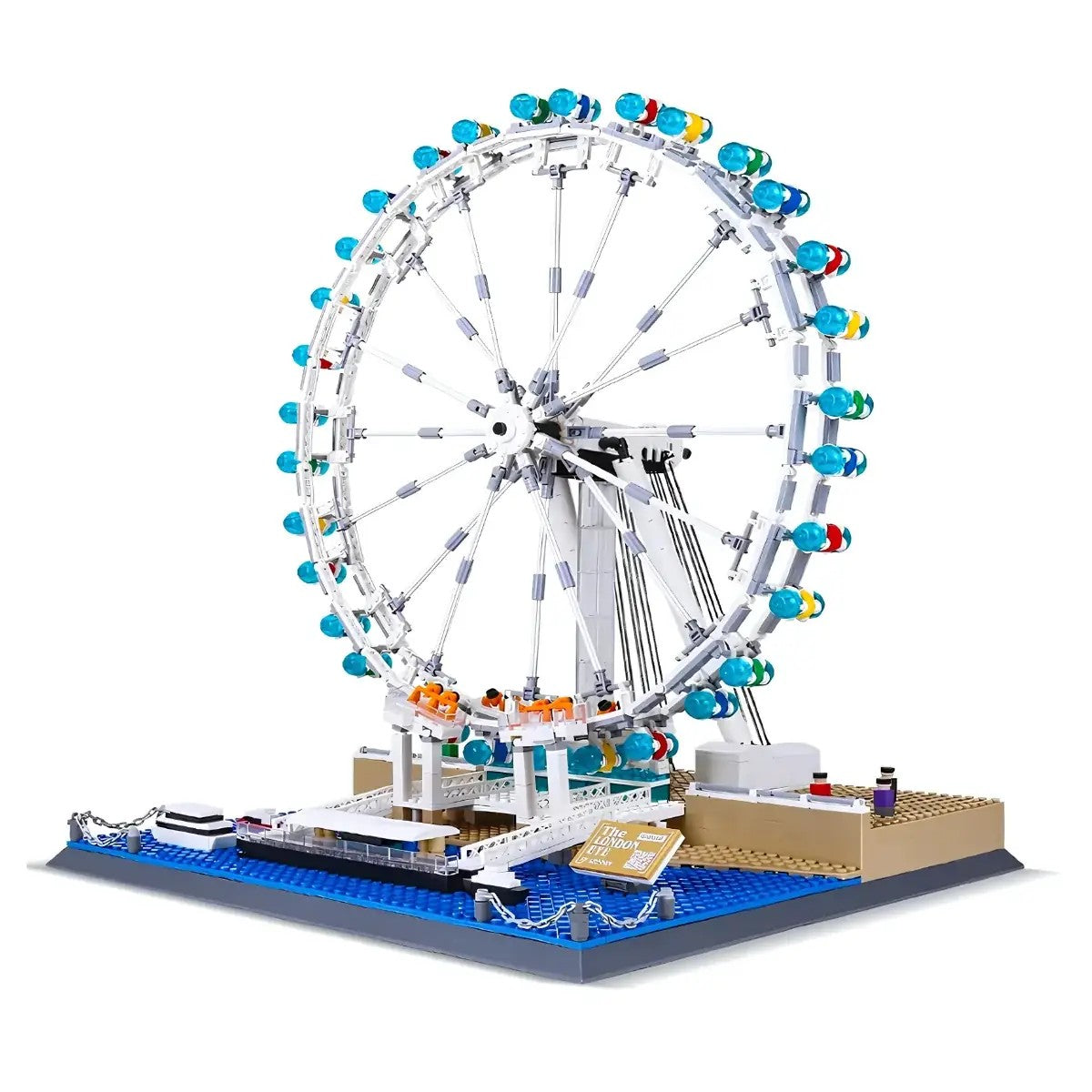 The London Eye – WANGE 6215 architecture building set – front view