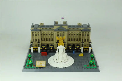 Buckingham Palace – WANGE 6224 architecture building set – assembled Buckingham Palace with the Victoria Memorial