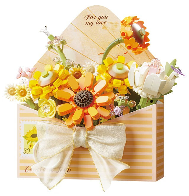Wonder Moon 804222 Golden Sunshine flower envelope – assembled