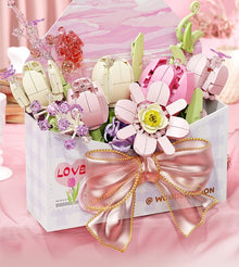 Dreamy Flower Sea – Wonder Moon 804223 building set – display photo