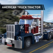 American Truck – Xbert 66026 building set – front three-quarter view