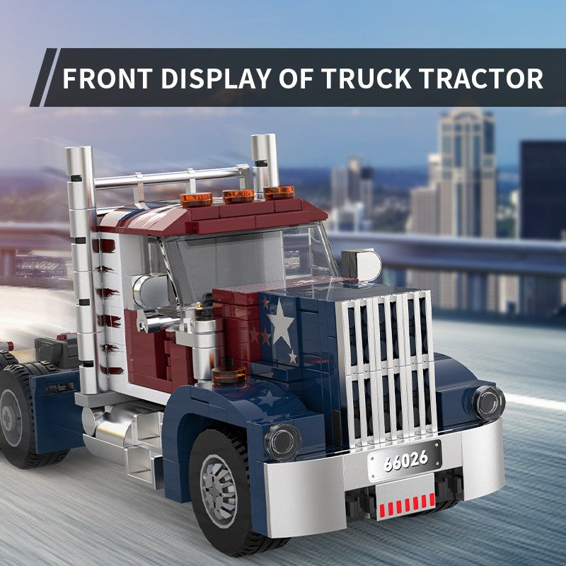 American Truck – Xbert 66026 building set – front view