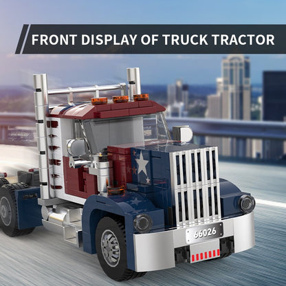 American Truck – Xbert 66026 building set – front view