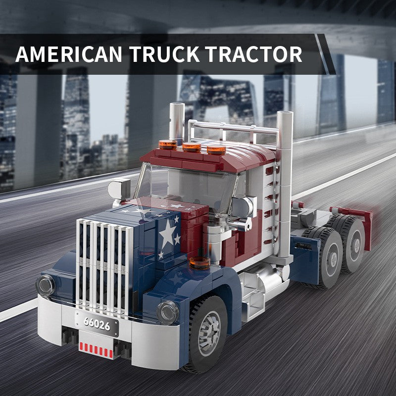 American Truck – Xbert 66026 building set – side view