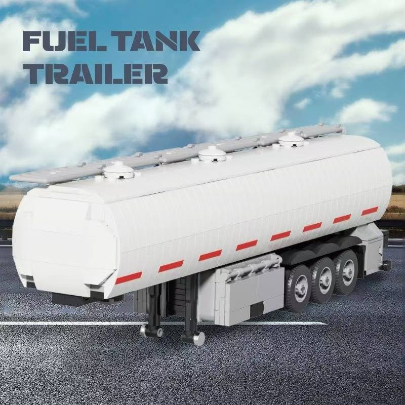 Fuel Tank Trailer – Xbert 66033 building set – assembled fuel tank trailer