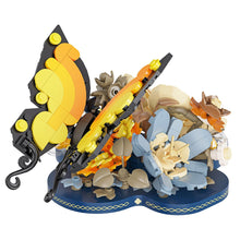 Butterfly on Flowers – YES BRICK 2161 building set – butterfly on its flower base