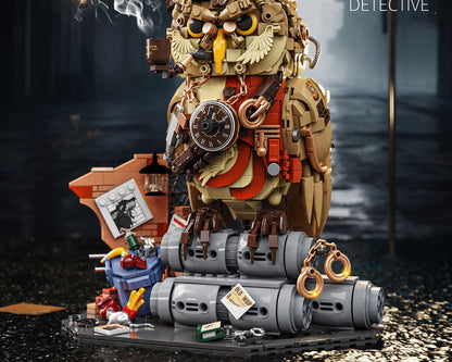 Detective Owl – YoLeXi 33006 building set – back view